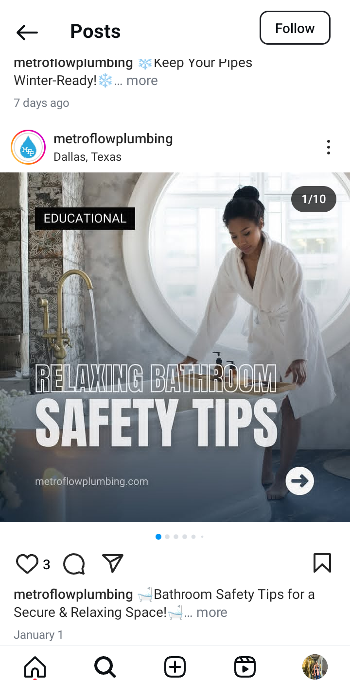 A Post on Plumbing Safety Tips