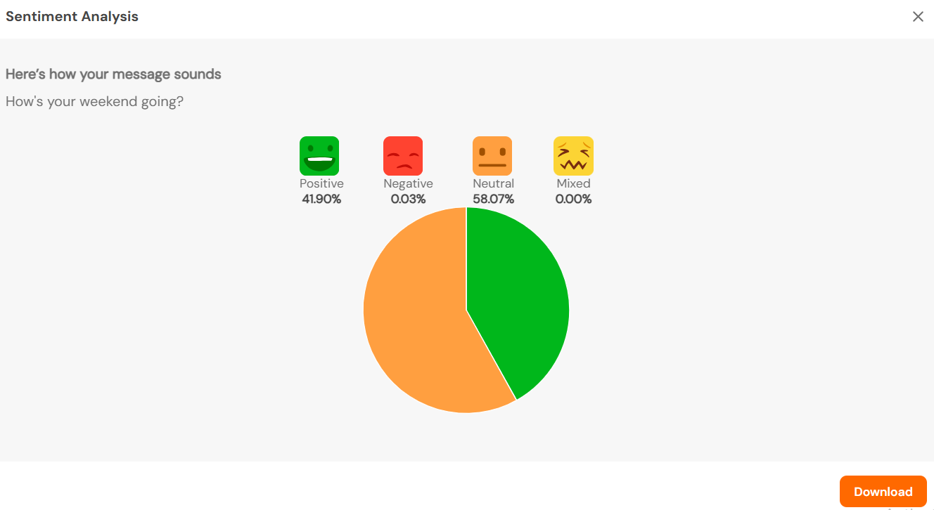 Social Champ’s Sentiment Analysis