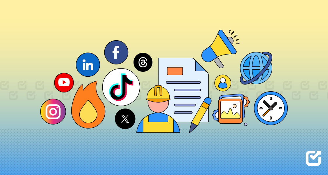 social media for contractors