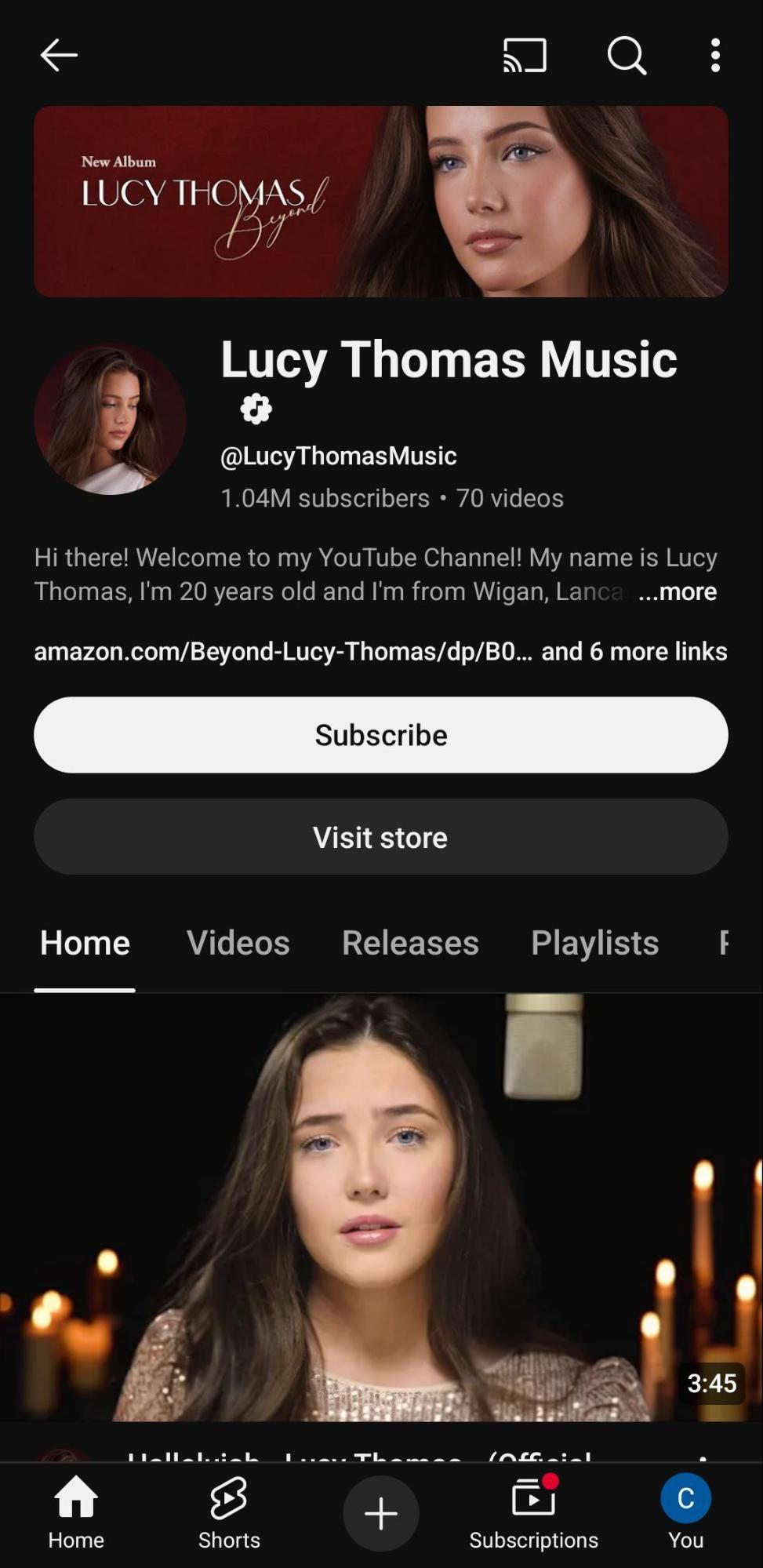 An Example of a Well-Optimized YouTube Profile