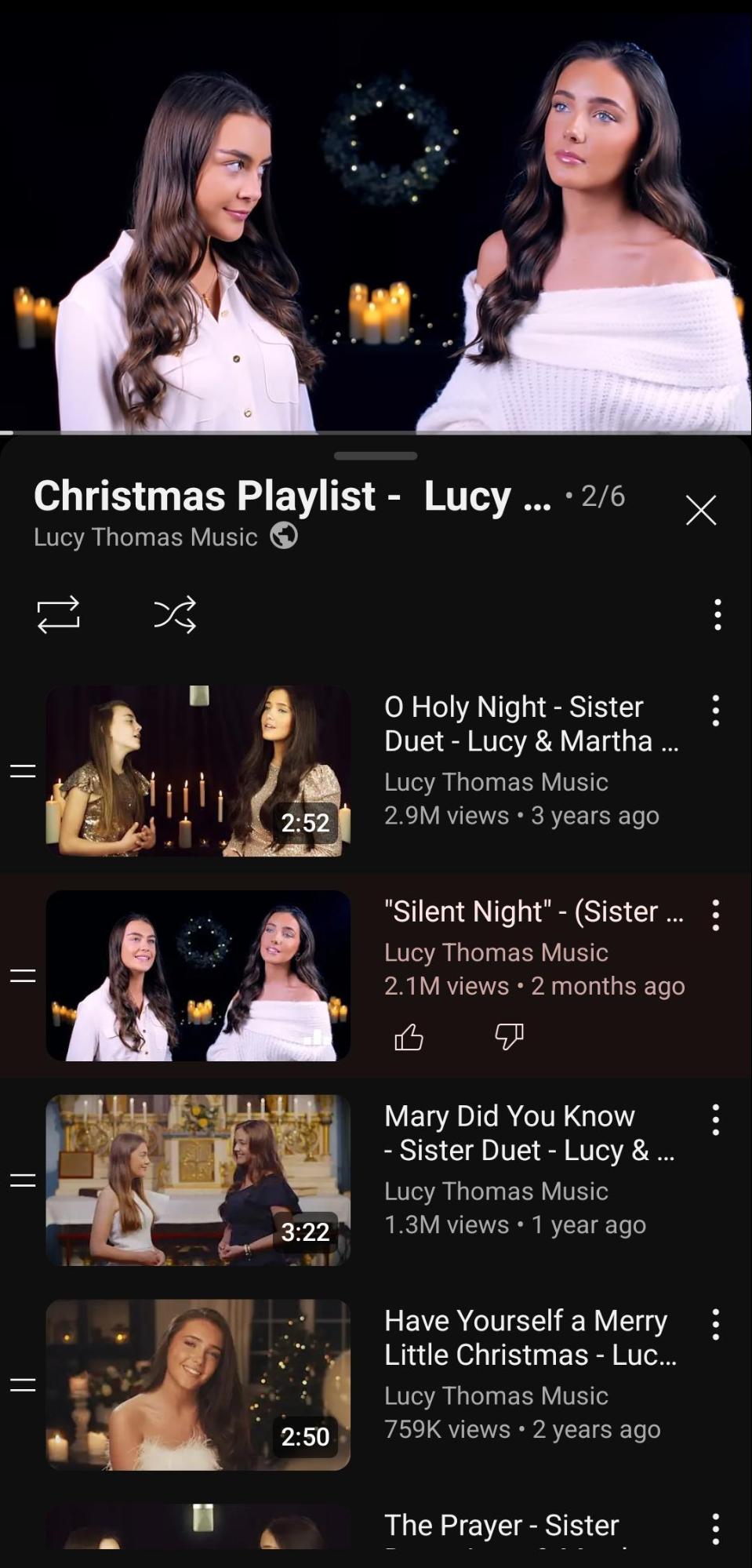 Artist Collaboration Example on YouTube