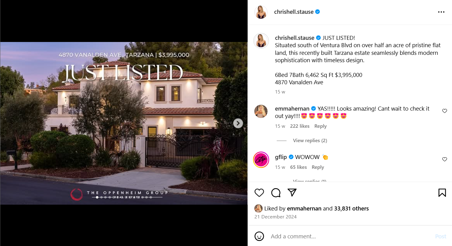 Example of Marketing Real Estate Success on Instagram
