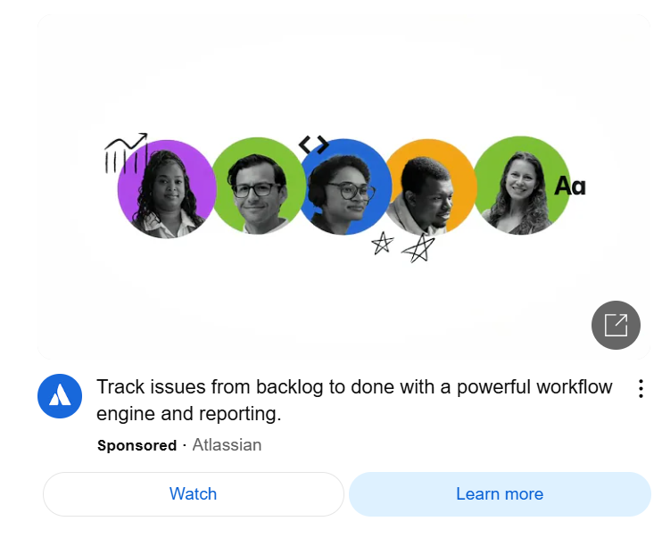 Atlasian’s Ad on YouTube