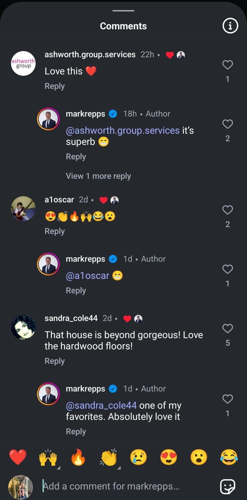A Real Estate Agent Engaging With the Audience