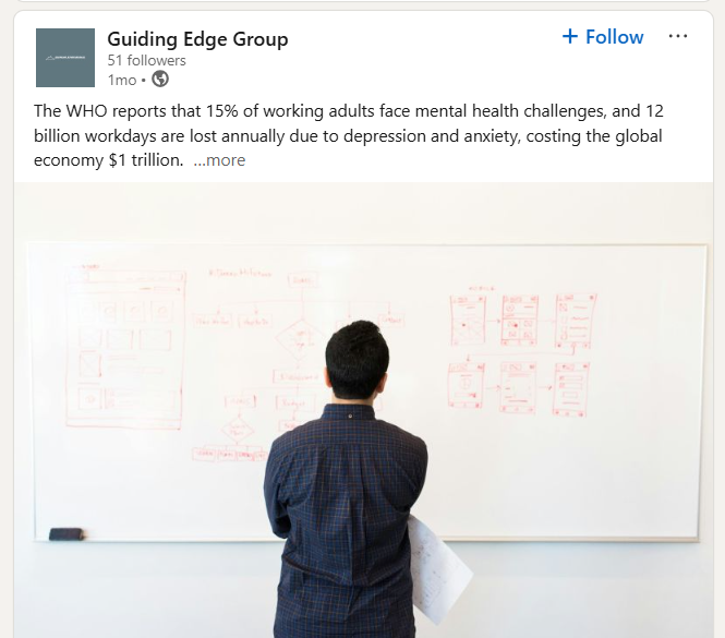Statistics Hook in a LinkedIn Post