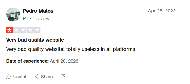 A SocialBee User Reviewed With a 1-Star Rating