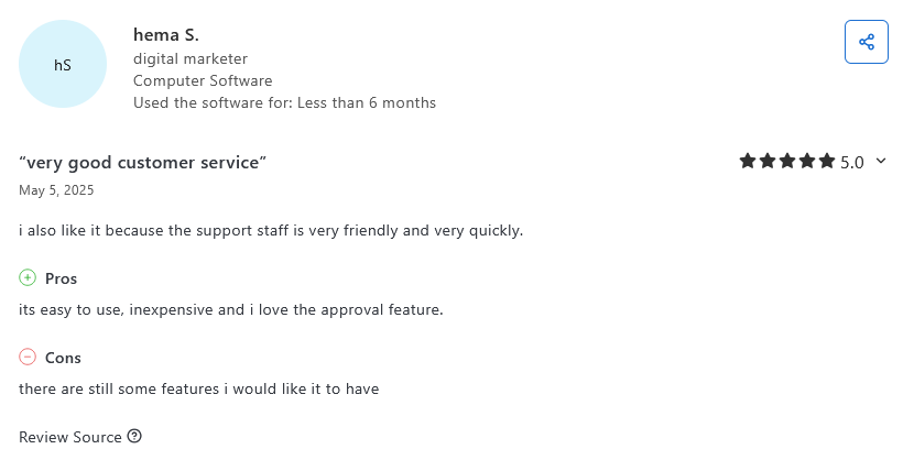A User Reviewed Social Champ’s Customer Support